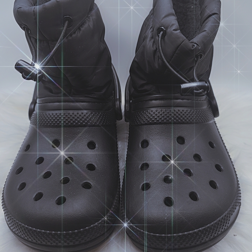 CROCS Black Ankle Boots & Booties